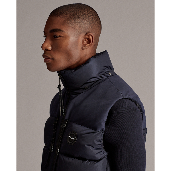 Classic Chairman Navy Water-Repellent Down Vest RLX 5