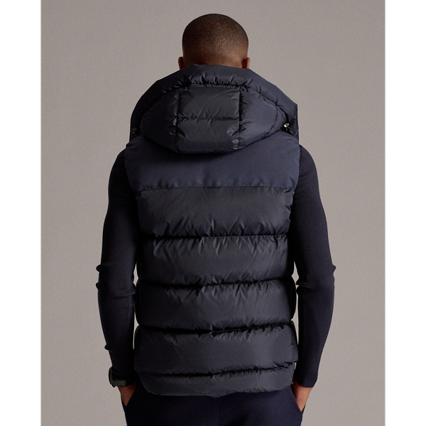 Classic Chairman Navy Water-Repellent Down Vest RLX 6