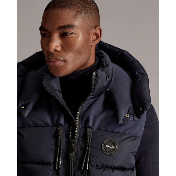 Classic Chairman Navy Water-Repellent Down Vest RLX 7