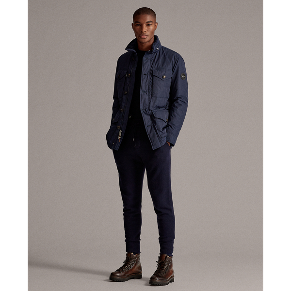 Classic Chairman Navy Water-Repellent Down Field Jacket RLX 4