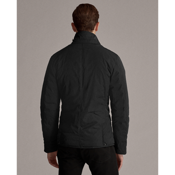 Black Water-Repellent Down Jacket RLX 5