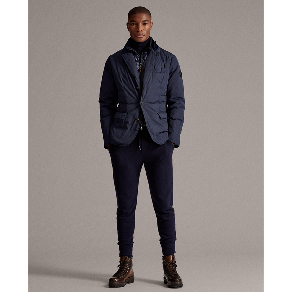 Classic Chairman Navy Water-Repellent Down Jacket RLX 4