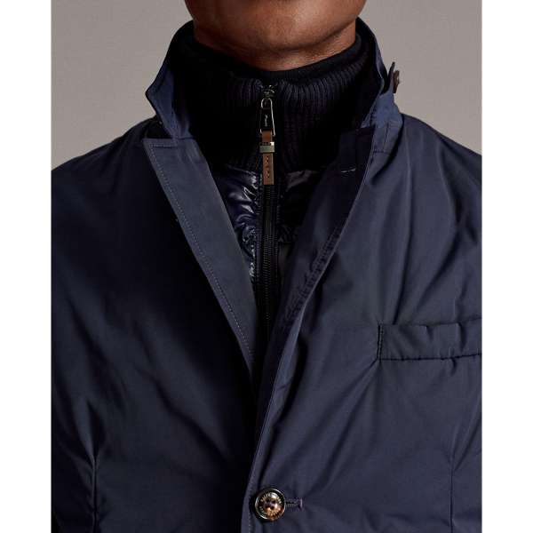 Classic Chairman Navy Water-Repellent Down Jacket RLX 7