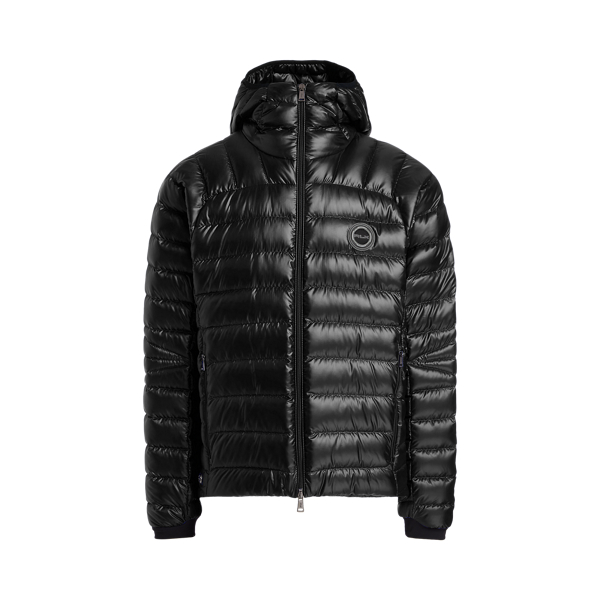 Black Water-Repellent Down Jacket RLX 2
