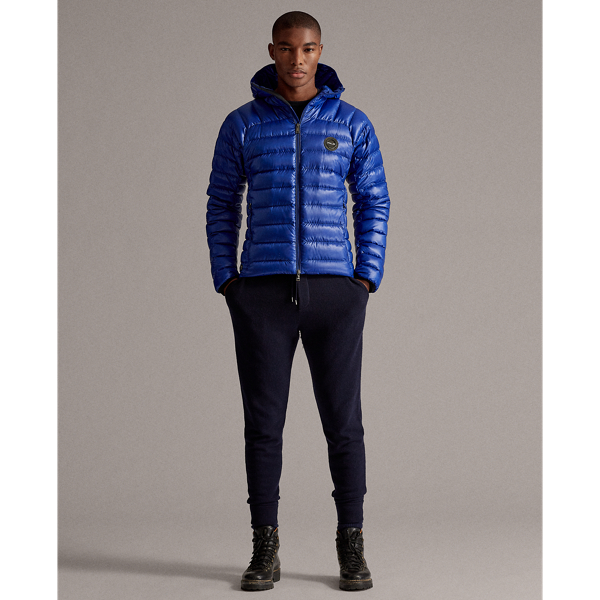 Royal Blue Water-Repellent Down Jacket RLX 4