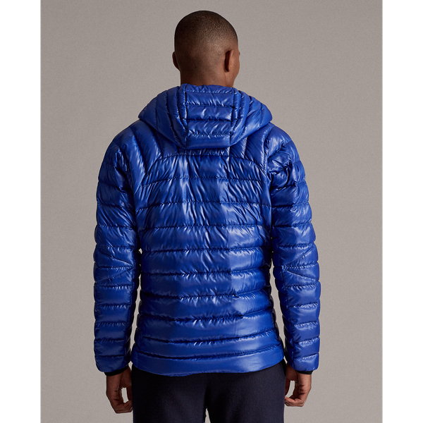 Royal Blue Water-Repellent Down Jacket RLX 5