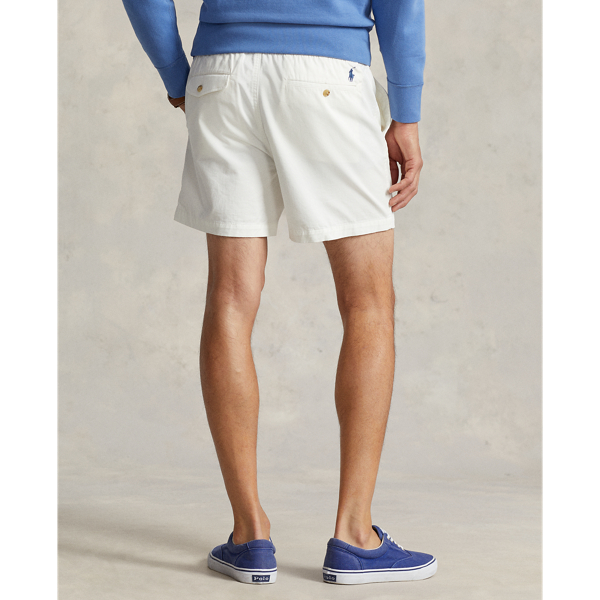 Short Polo prepster Classic Fit serg&eacute; Polo Ralph Lauren en Blanc 5