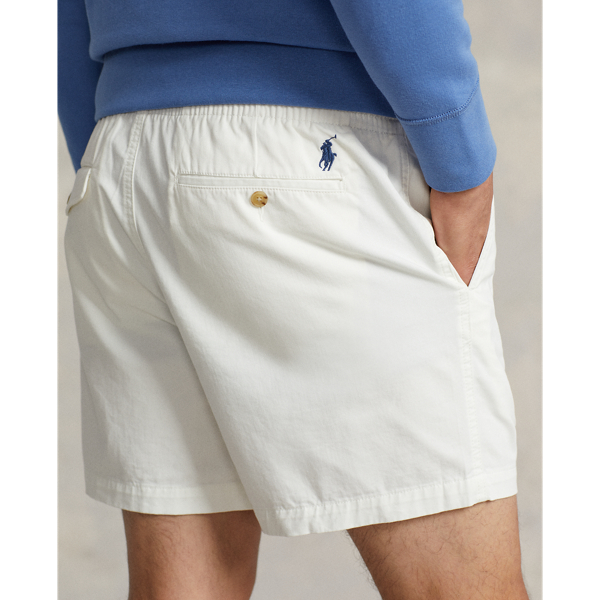 Short Polo prepster Classic Fit serg&eacute; Polo Ralph Lauren en Blanc 6