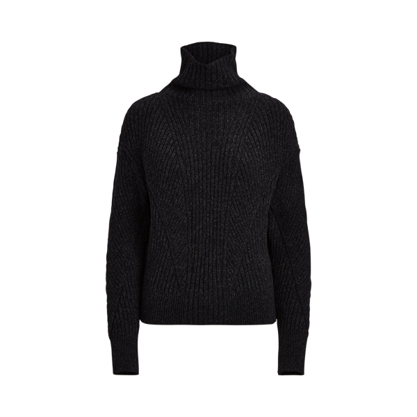 Jersey acanalado de lana Ralph Lauren Collection en 1