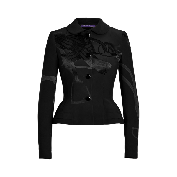 Veste Carolyn en jacquard Ralph Lauren Collection en 1