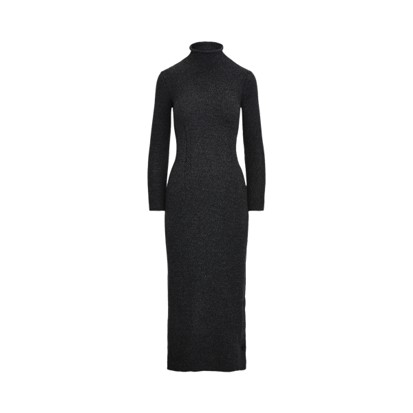 Cashmere Mockneck Jumper Dress Ralph Lauren Collection 1