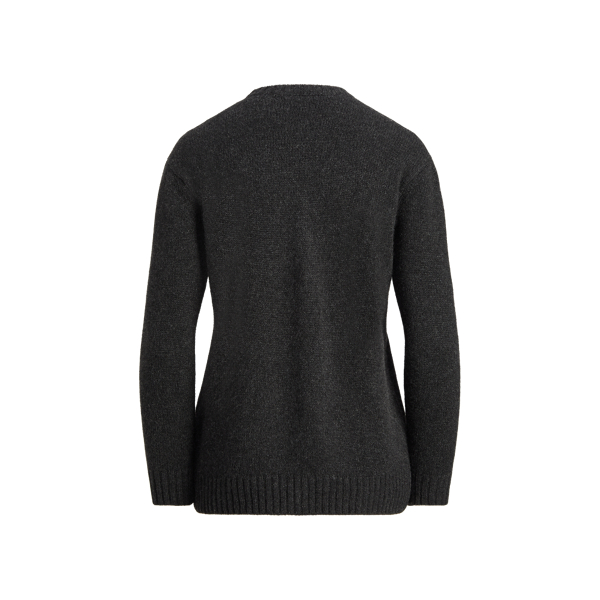 Charcoal Melange Driver Polo Bear Jumper Ralph Lauren Collection 2