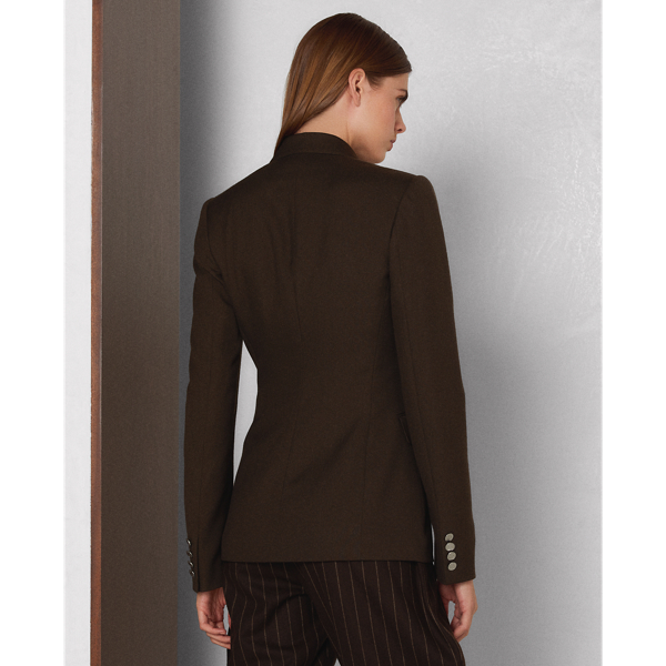 Chocolate Camden Cashmere Jacket Ralph Lauren Collection 5