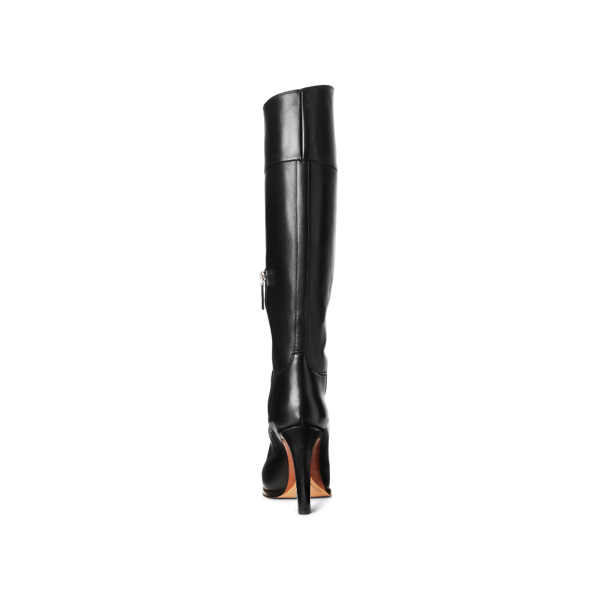 Black Renley Calfskin Boot Ralph Lauren Collection 3