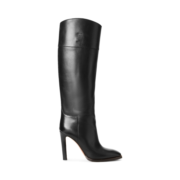 Bota Renley de piel de becerro Ralph Lauren Collection en 1