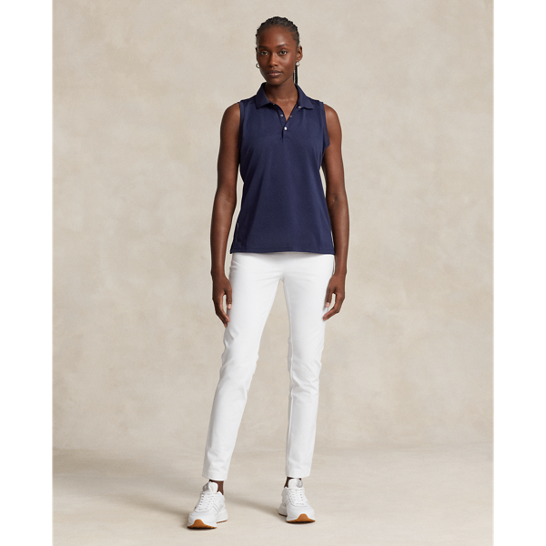 Sleeveless Piqué Polo Shirt | Ralph Lauren