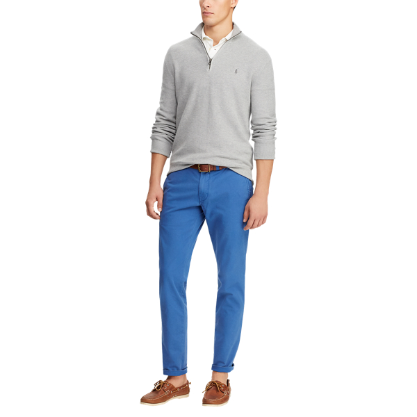 Andover Heather Cotton Quarter-Zip Jumper Polo Ralph Lauren 3