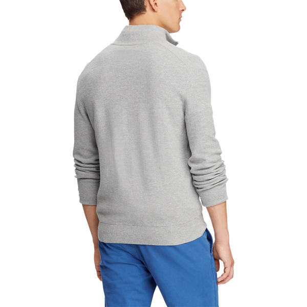 Andover Heather Cotton Quarter-Zip Jumper Polo Ralph Lauren 5