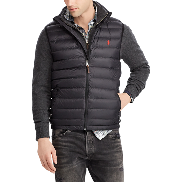 Polo Black Packable Water-Repellent Down Vest Polo Ralph Lauren 4