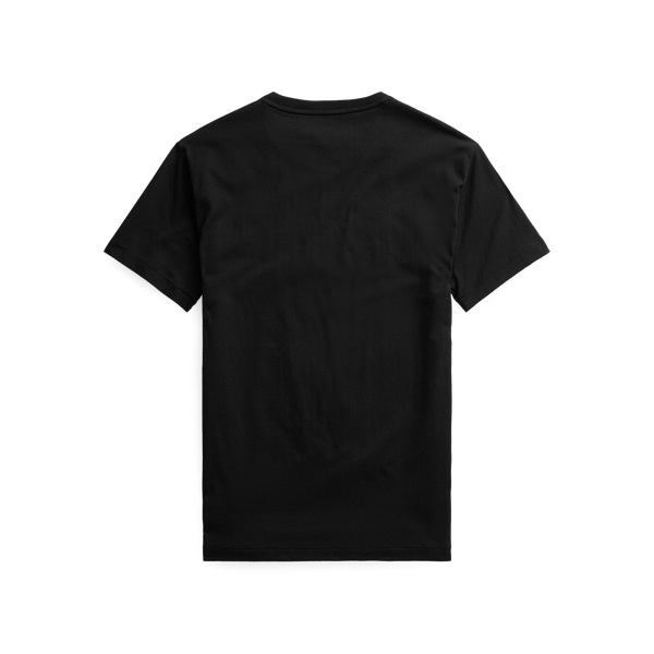 Black Custom Slim Fit Logo Cotton T-Shirt Polo Ralph Lauren 2