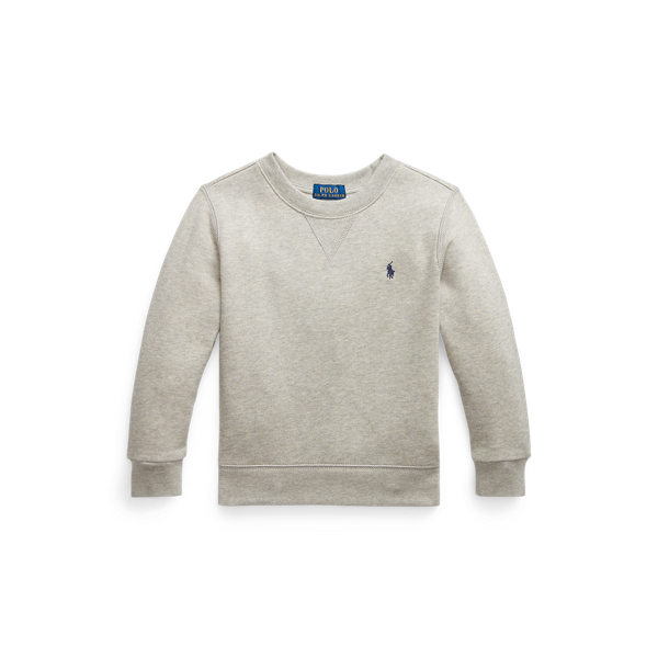 Fleece-Sweatshirt mit Baumwolle