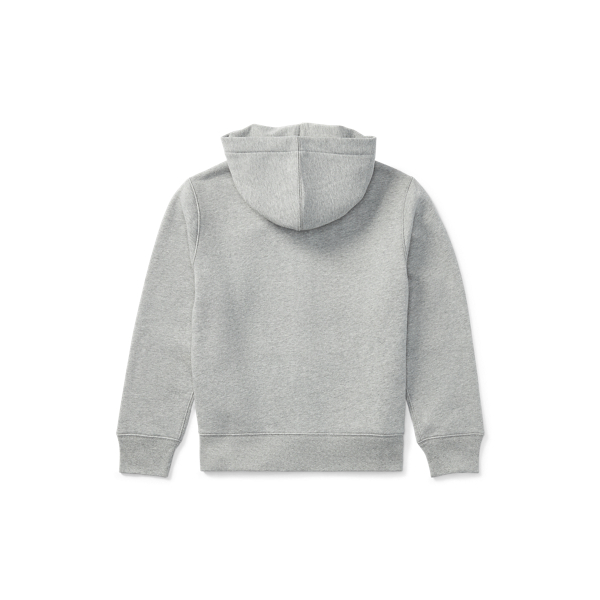 Sweat &agrave; capuche en molleton m&eacute;lang&eacute; Boys 6-14 Years en Light Grey Heather 2