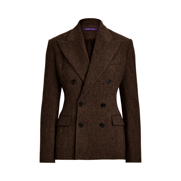 Cromwell Herringbone Wool-Blend Jacket Ralph Lauren Collection 1