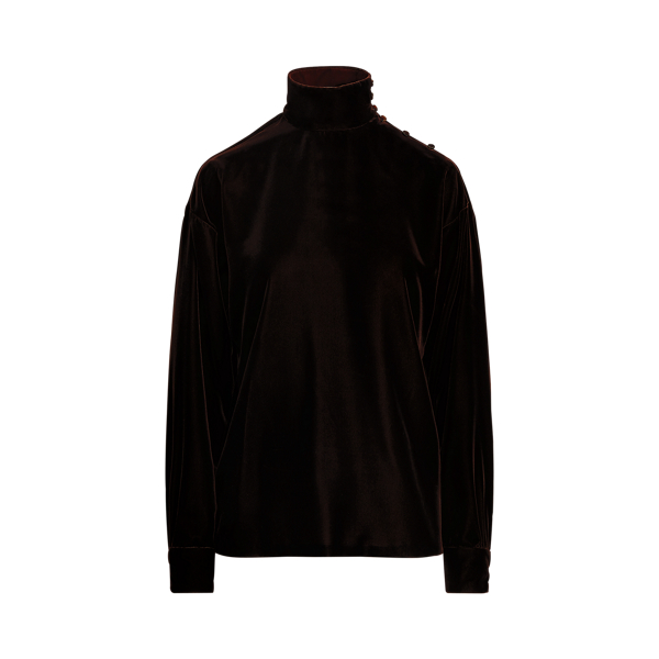 Blusa de terciopelo Michell Ralph Lauren Collection en 1