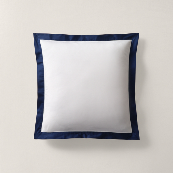 Dekokissenbezug aus Baumwollatlas Ralph Lauren Home in Navy 4