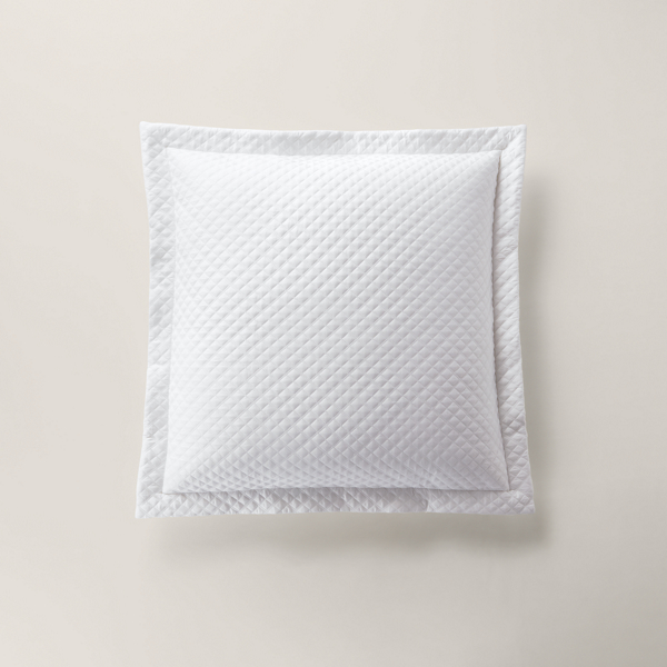 Argyle Quilted Sateen Sham