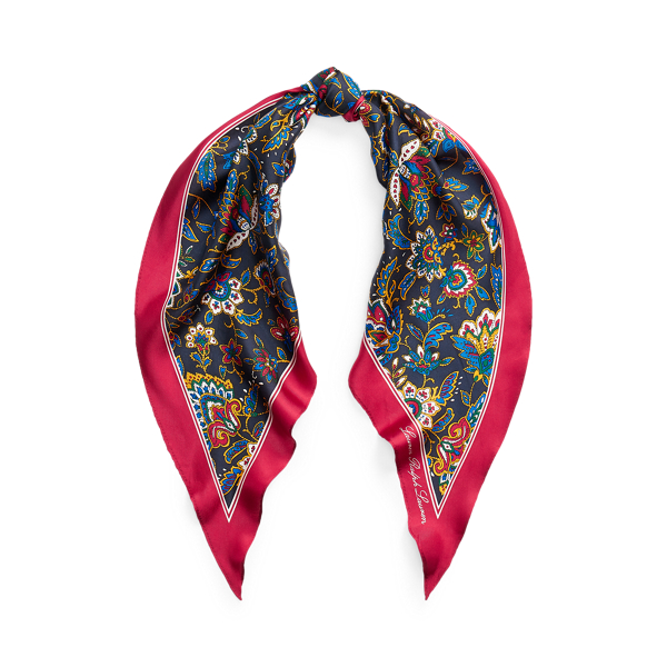 Jennifer Silk Twill Scarf