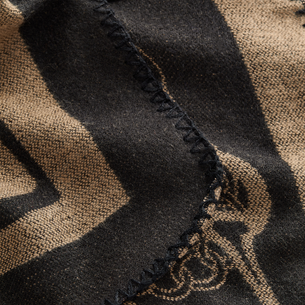 Black/Camel Heritage Logo Wrap Lauren 3