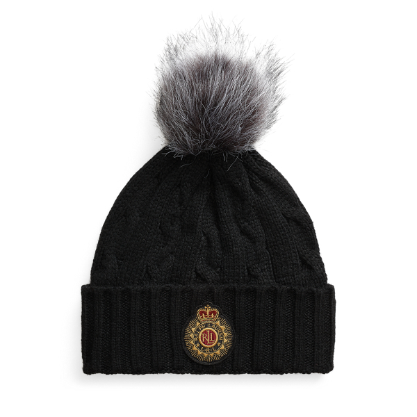Cable-Knit Wool-Blend Hat