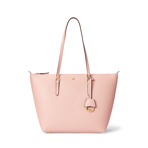Faux-Leather Small Tote Lauren 1