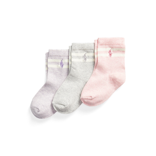 Marled Crew Sock 3-Pack