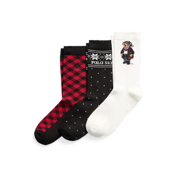 Lot de 3&nbsp;paires de chaussettes Polo&nbsp;Bear