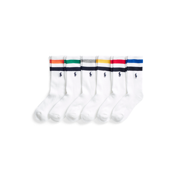 Striped Crew Sock 6-Pack