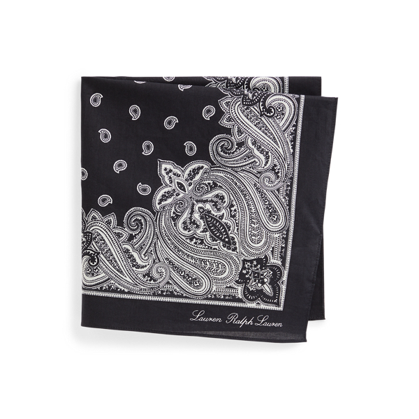 Baumwollbandana mit Paisley-Motiv Lauren in 1