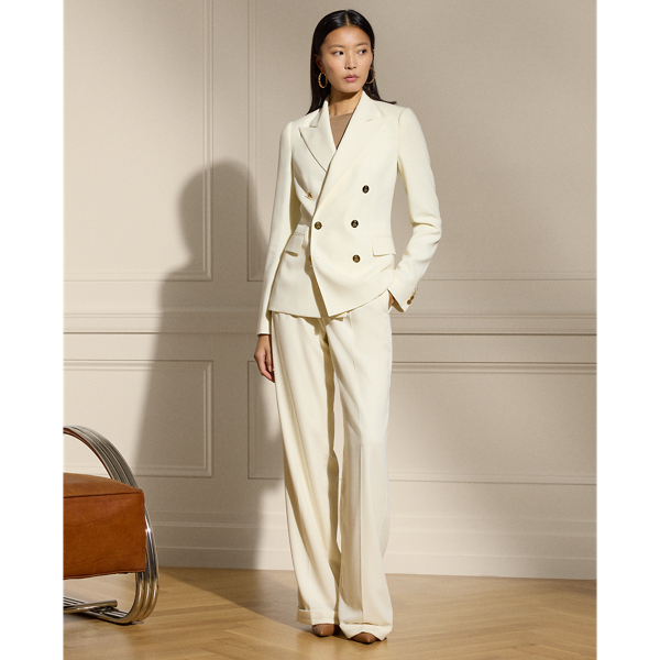 Lux Cream Camden Wool-Blend Jacket Ralph Lauren Collection 4