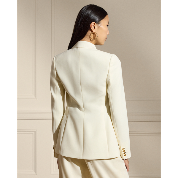 Lux Cream Camden Wool-Blend Jacket Ralph Lauren Collection 5