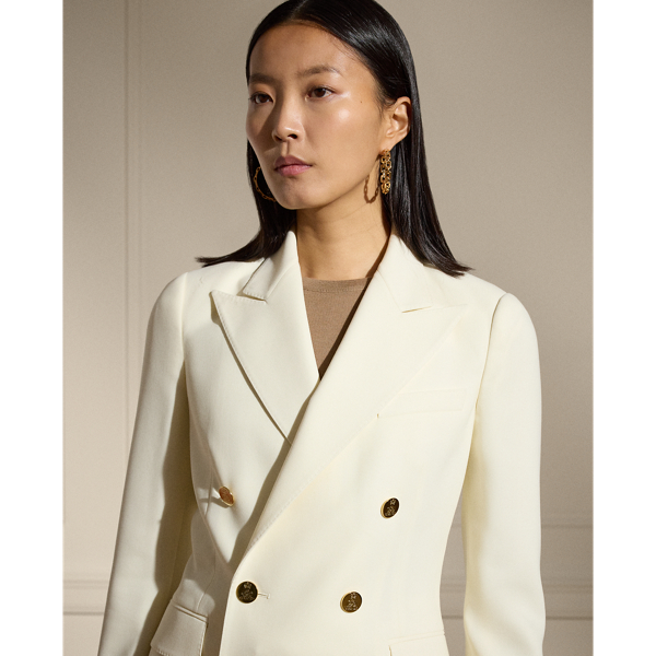 Lux Cream Camden Wool-Blend Jacket Ralph Lauren Collection 6