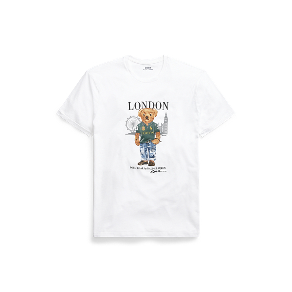 Custom Slim Fit London Bear T-Shirt Polo Ralph Lauren 1