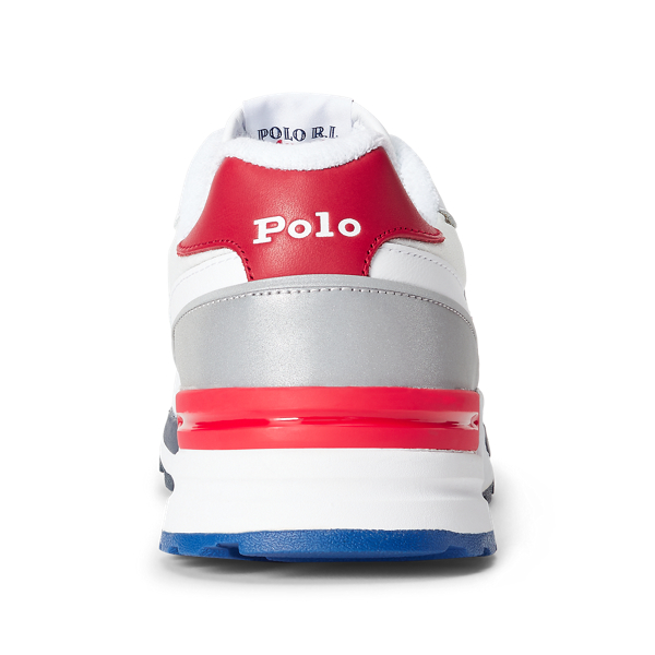 White/White/RL2000 Red Trackster 100 Trainer Polo Sport 3