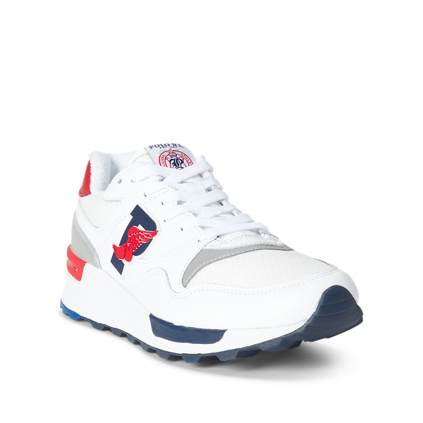 White/White/RL2000 Red Trackster 100 Trainer Polo Sport 5