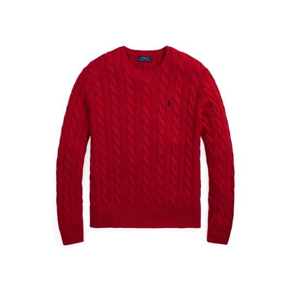Mens ralph lauren cable knit jumper sale