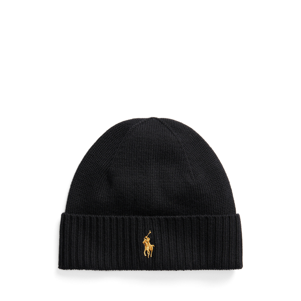 Ribbed-Cuff Wool Hat