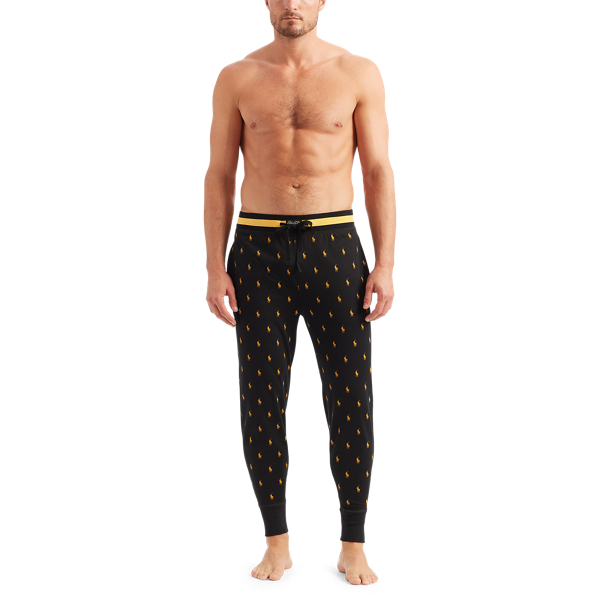 Polo Black Gold Aopp Allover Pony Cotton Jogger Polo Ralph Lauren 2