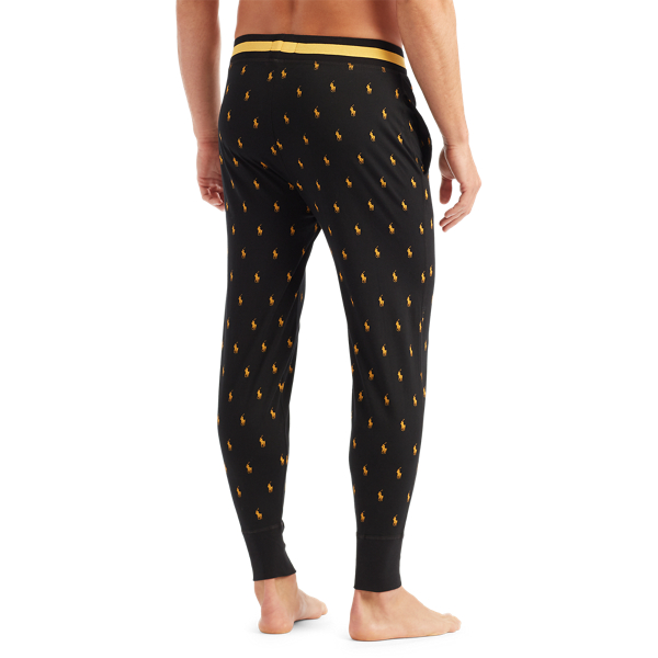 Polo Black Gold Aopp Allover Pony Cotton Jogger Polo Ralph Lauren 3