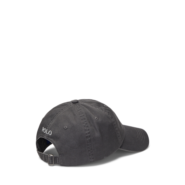 Pebble Black Cotton Twill Ball Cap Polo Ralph Lauren 2