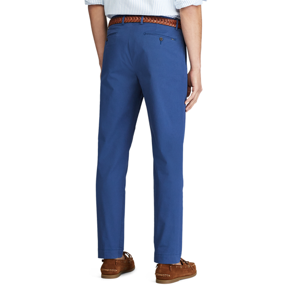 Light Navy Tailored Slim Fit Twill Trouser Polo Ralph Lauren 4